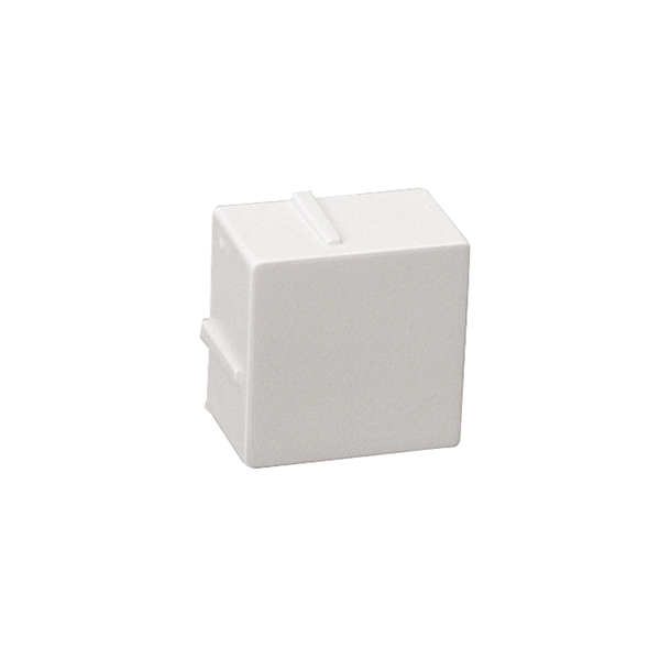 Belden 1 PORT BLANK INSERT, USE WITH MDVO OUTLETS, QNE4IB(103) WHITE A0405538